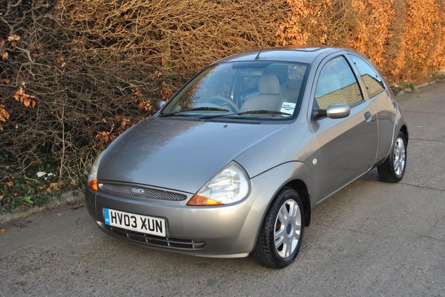 FORD KA LUXURY 1.3 - FULL LEATHER INTERIOR - DRIVES WELL