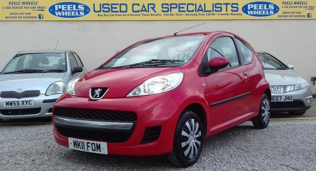) PEUGEOT 107 URBAN v * IDEAL FIRST CAR * RED