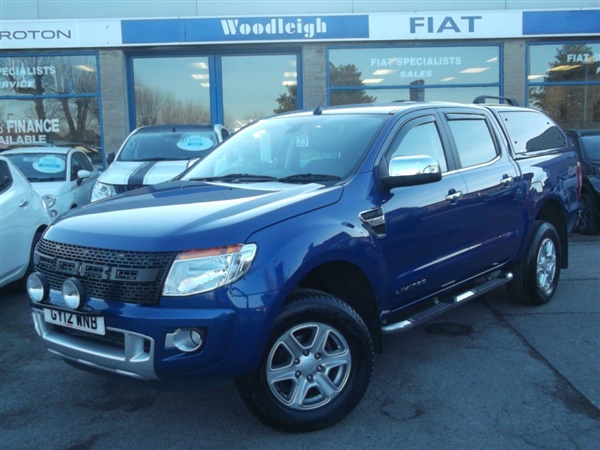 Ford Ranger Pick Up D/Cab Ltd 2.2 TDCi 4WD Auto no vat