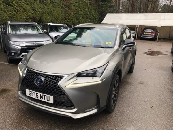 Lexus NX NX300h F Sport 2.5 Hybrid Auto 4x4 4WD Sat Nav Rear