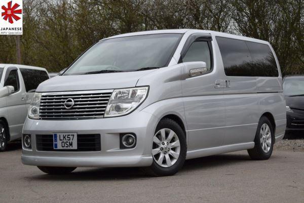 Nissan Elgrand 3.5 V6 Automatic Switchable 4x4 4WD Leather