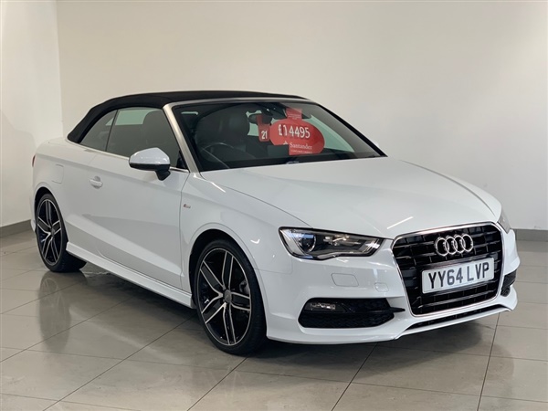 Audi A3 2.0 TDI S line Cabriolet 2dr Diesel Manual (110