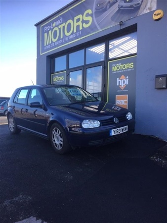 Volkswagen Golf 1.6 S Hatchback 5dr Petrol Manual (170 g/km,