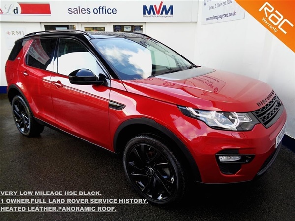 Land Rover Discovery Sport 2.0 TD4 HSE Black 4X4 5dr Auto