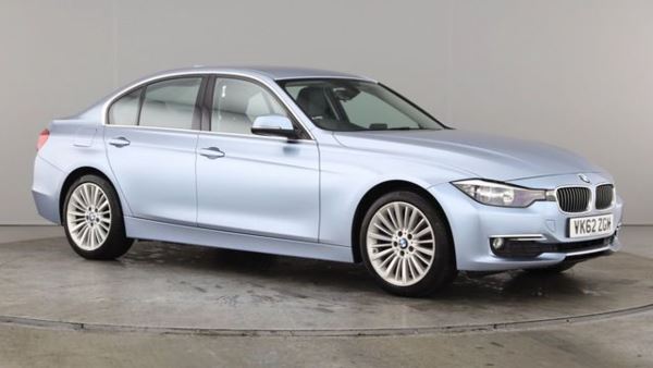 BMW 3 Series D LUXURY 4d AUTO-LIQUID BLUE