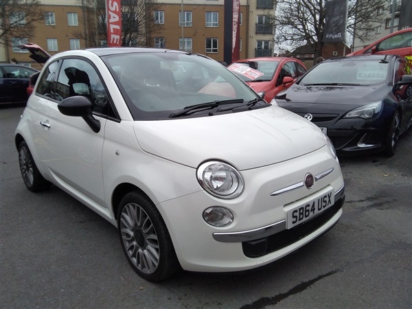 Fiat 500 CULT && LEATHER UPHOLSTERY+CLIMATE &&