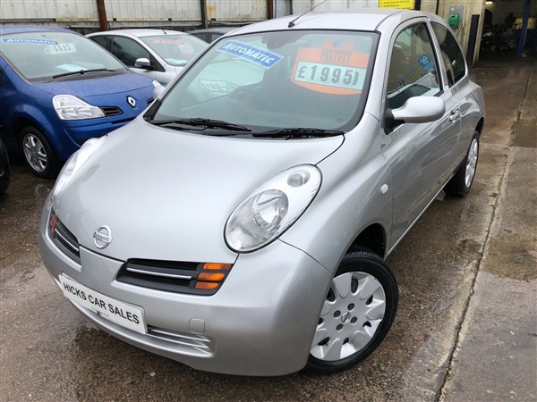 Nissan Micra 1.2 SE AUTOMATIC ONE OWNER FULL SERVICE HISTORY