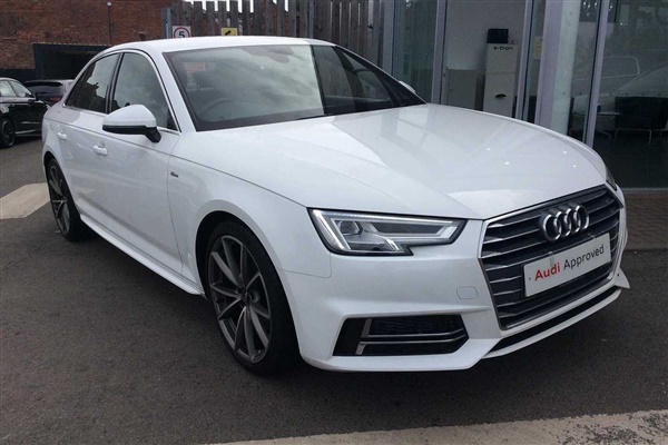 Audi A4 Saloon S line 2.0 TFSI 190 PS 6 speed