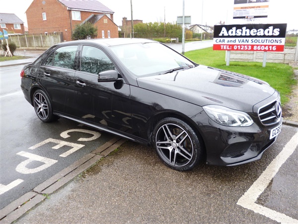 Mercedes-Benz E Class E220 BlueTEC AMG Night Ed Premium 4dr