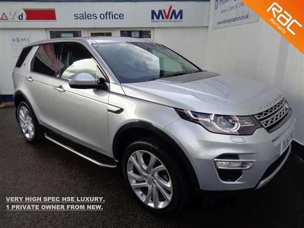 Land Rover Discovery Sport 2.0 TD4 HSE Luxury 4X4 5dr Auto