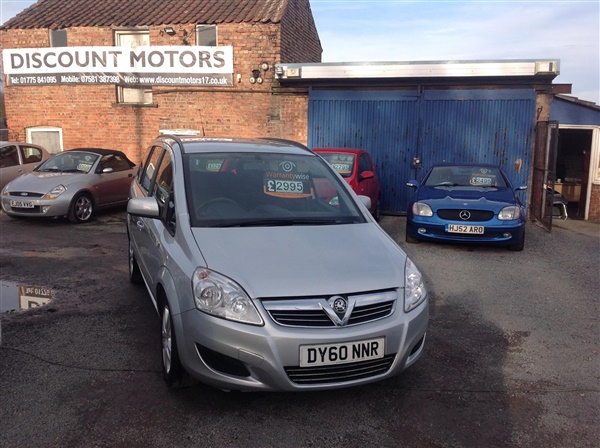 Vauxhall Zafira 1.6i [115] Exclusiv **2 FORMER KEEPERS -