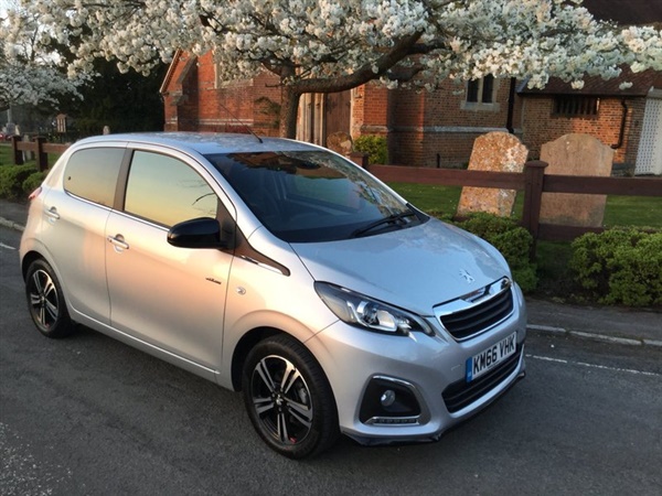 Peugeot 108 GT LINE FULL SERVICE HISTORY LEATHER UPHOLSTERY