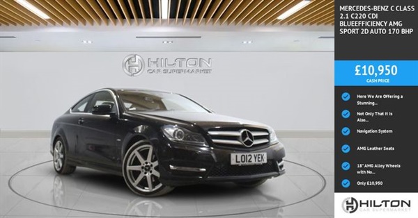 Mercedes-Benz C Class 2.1 C220 CDI BLUEEFFICIENCY AMG SPORT