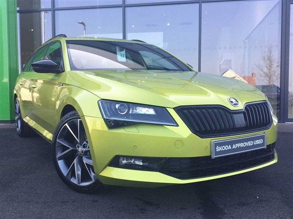 Skoda Superb 2.0 TDI SCR (150ps) SportLine Plus DSG Est Semi