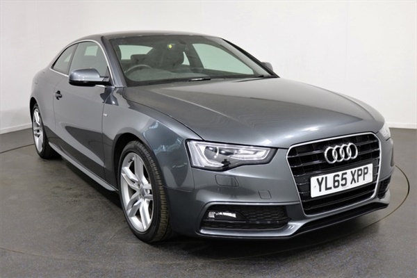 Audi A5 2.0 TDI S line Multitronic 3d AUTO 187 BHP SAT NAV