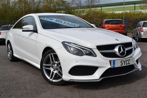 Mercedes-Benz E Class 2.1 E220 BLUETEC AMG LINE 2d COUPE