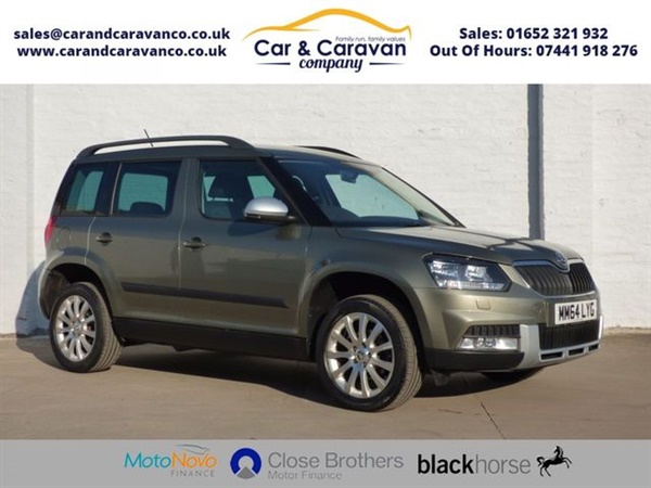 Skoda Yeti 2.0 OUTDOOR SE TDI CR 5d 109 BHP