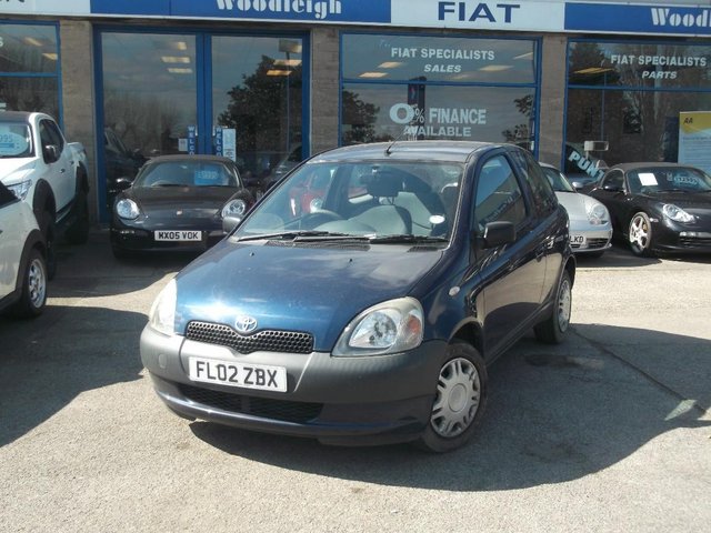 02 TOYOTA YARIS 1.0 3DR SPARES OR REPAIR