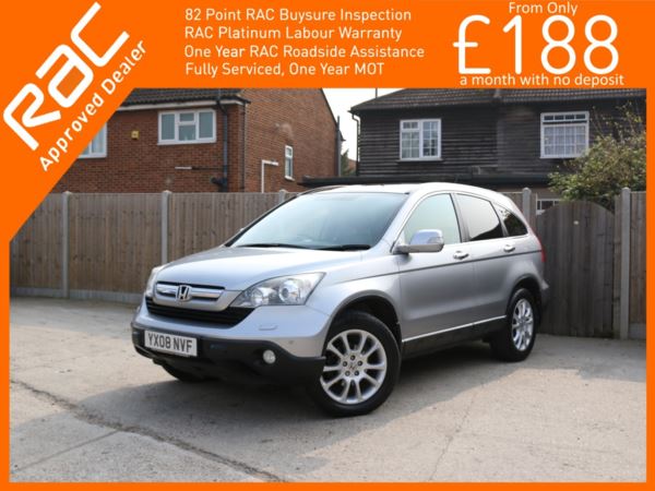 Honda CR-V 2.0 i-VTEC EX Auto 4x4 4WD Pan Roof Sat Nav Rear