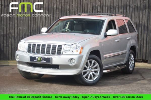 Jeep Grand Cherokee 3.0 V6 CRD OVERLAND 5d AUTO 215 BHP All