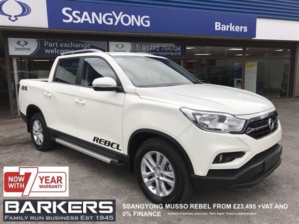 Ssangyong Musso 2.2 REBEL