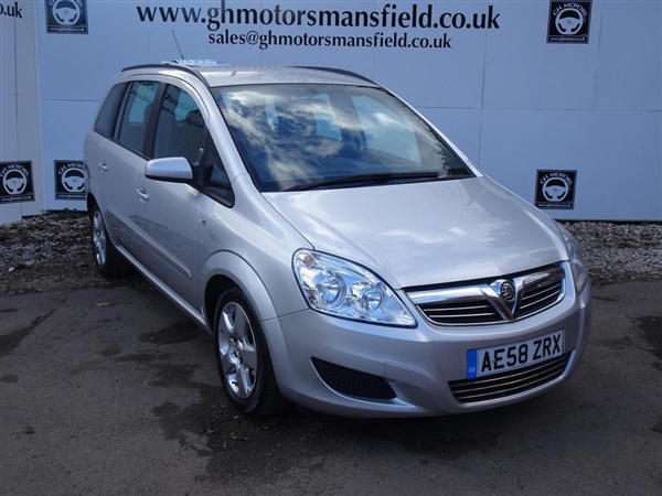 Vauxhall Zafira 1.6 i 16v Exclusiv 5dr