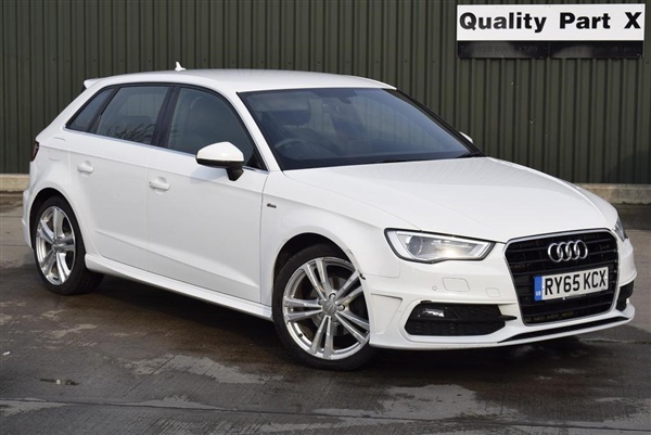 Audi A3 2.0 TDI S line Sportback S Tronic 5dr (Nav) Auto