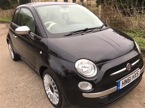 Fiat 500 Lounge 1.2 with  miles and Pan Sunroof