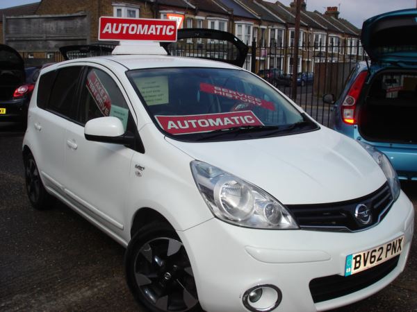 Nissan Note 1.6 N-Tec+ 5dr Auto White, ALSO AVAILABLE WITH