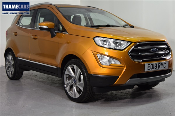 Ford EcoSport 1.0 Ecoboost 125ps Titanium With Lux Pack, Sat