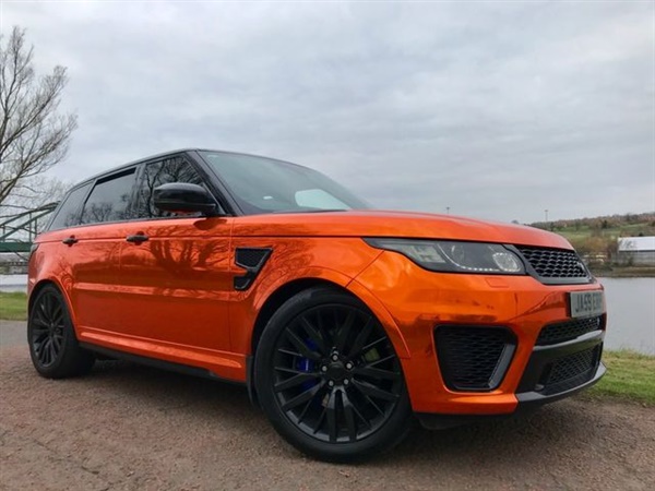 Land Rover Range Rover Sport 5.0 V8 SVR 5d AUTO 543 BHP