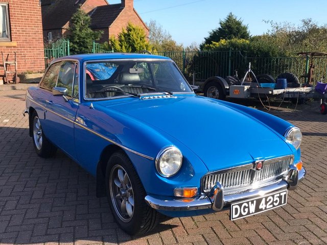 MGBGT  T Reg. Excellent Condition.  ml. Year's MOT