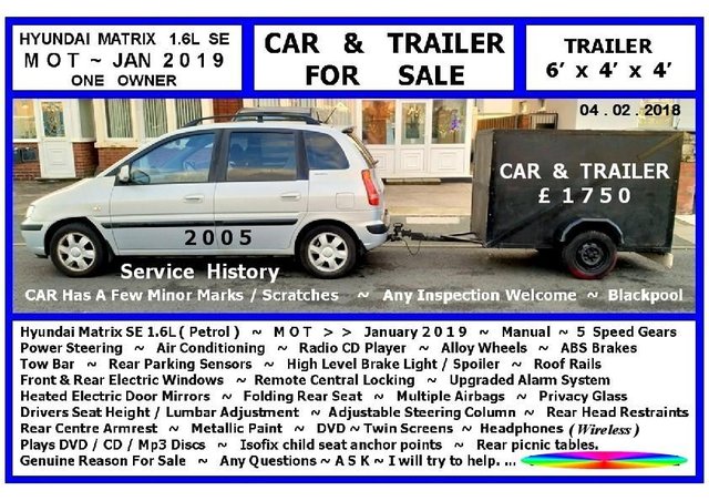 Trailer ~ For Sale