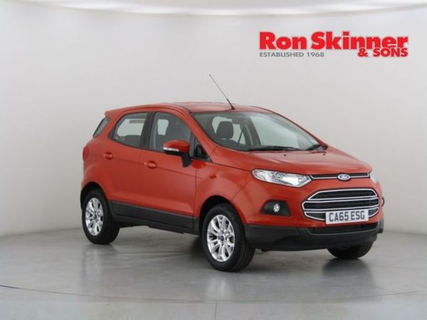 Ford Ecosport 1.5 ZETEC TDCI 5d 94 BHP with rear parking