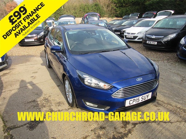 Ford Focus 1.5 TDCi 120 Titanium DIESEL HUGE MPG ZERO TAX