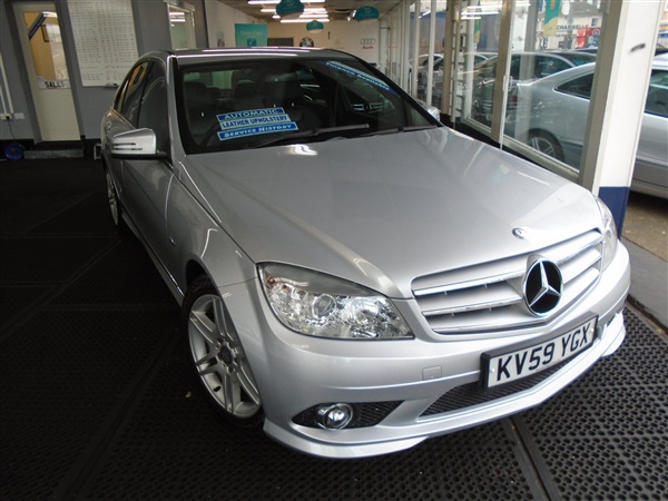 Mercedes-Benz C Class C180K 1.6 SPORT AUTOMATIC SALOON ONLY