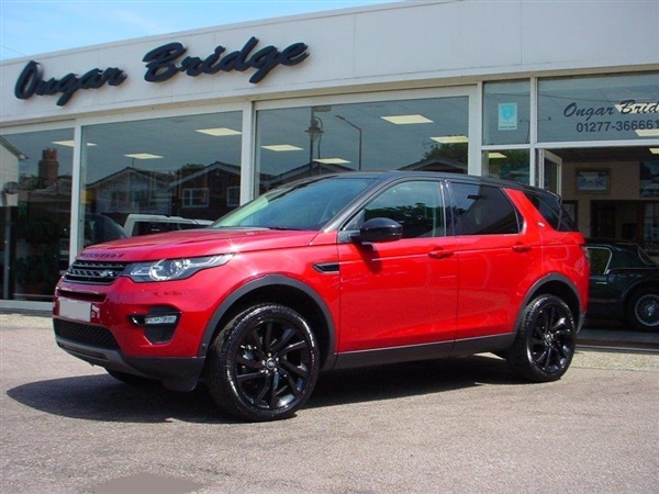 Land Rover Discovery Sport 2.0 TD4 HSE Black 4X4 (s/s) 5dr