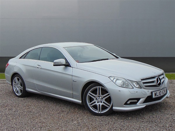 Mercedes-Benz E Class E350 CDI BlueEFFICIENCY Sport 2dr Tip