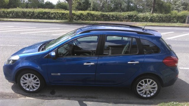 Renault Clio, ) Blue Estate, Manual Petrol, 