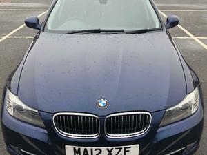  Blue BMW 3 Series Estate Touring Business Edition in