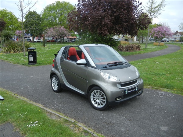 Smart Fortwo 0.8cdi (45bhp) Passion Cabriolet 2d 799cc