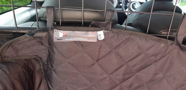 Mini Clubman quilted custom made boot liner