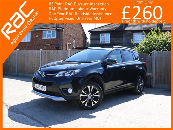 Toyota RAV 4 2.0 VVT-I Invincible 5 Door Auto AWD 4x4 4WD