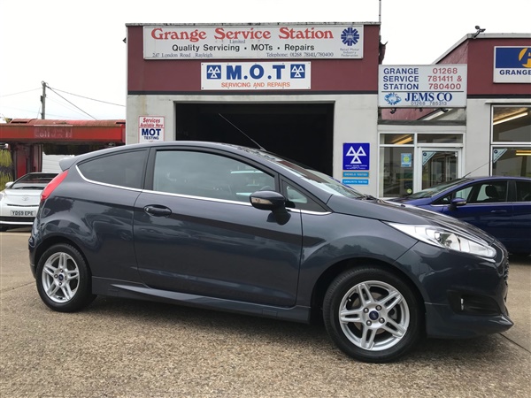 Ford Fiesta 1.0 EcoBoost Zetec 3dr (Only 2 Owners/FREE Tax)