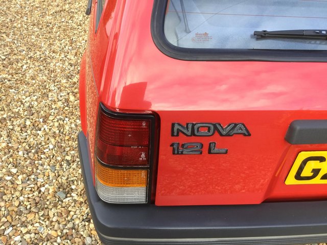 Classic Vauxhall Nova