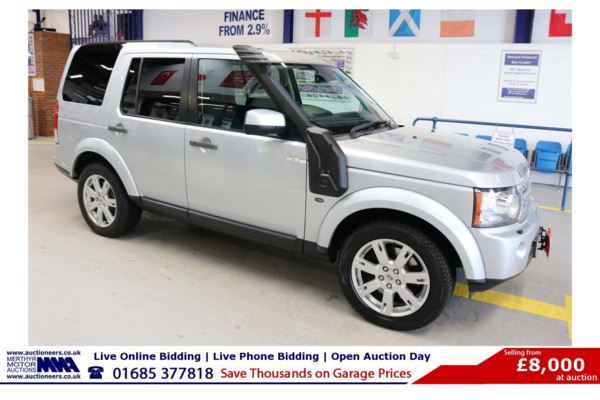 Land Rover Discovery 4 3.0SDV6 AUTO 7 SEAT 4X4 (GUIDE PRICE)