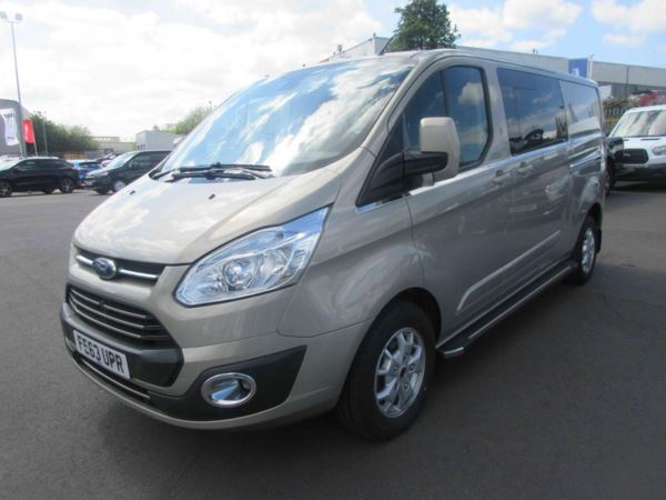 Ford Transit Custom 2.2 TDCi 125ps Low Roof D Cab Limited