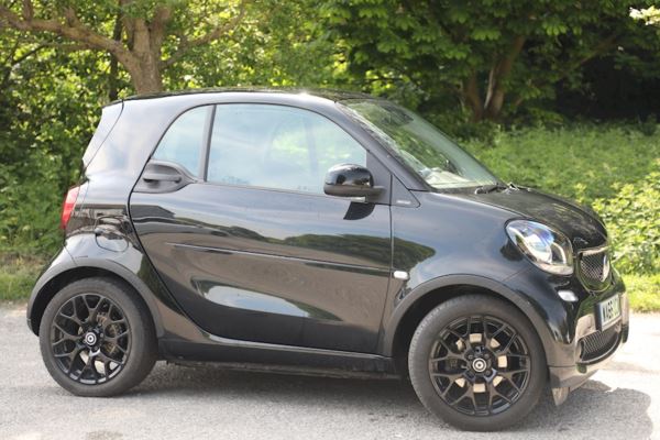 smart fortwo coupe edition black coupe