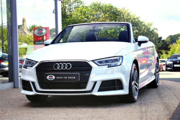 Audi A3 2.0 TDI S line Cabriolet (s/s) 2dr Convertible