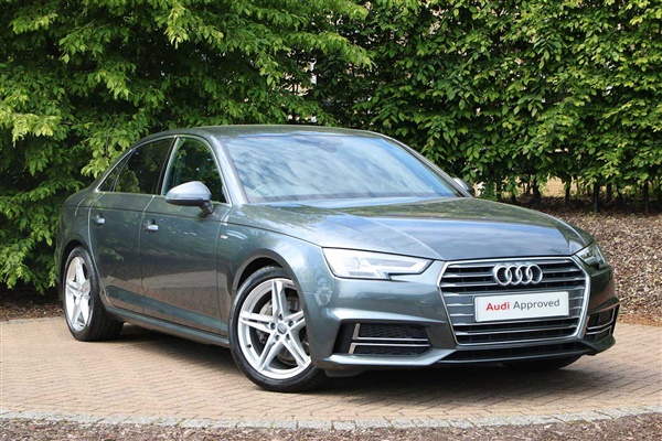 Audi A4 Saloon S line 2.0 TDI 190 PS S tronic Auto